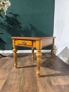 Contemporary Mahogany Lamp Table - Picture 1 of 17