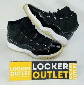 Size 1.5Y Youth Nike Air Jordan 11 Retro Jubilee White 378038-011 - Picture 1 of 14
