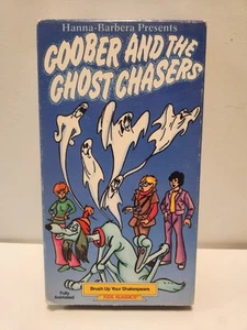 Goober and the Ghost Chasers VHS 1973 1987 Hanna Barbera Kids Klassics Tested - Foto 1 di 6