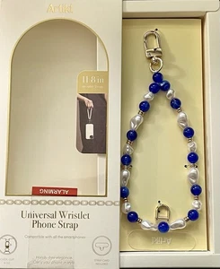 Neu Artikel Handy Armband Perlen & blaue Perlen Handyhalter Universal Armband - Bild 1 von 5