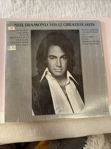 Neil Diamond His 12 Greatest Hits 201527 1974 VG+ Vinyl 33 RPM LP - Imagen 1 de 13
