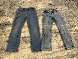Girls Straight Leg Jeans Size 6 - Picture 1 of 9