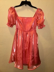 Abbigliamento Evolutivo Vestito Corto Rosa Taglia XS - Foto 1 di 11