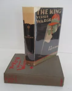 The KING Versus WARGRAVE by J S Fletcher, 1st in Rare DJ, 1924 Murder Mystery - Imagen 1 de 7