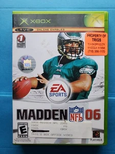 Madden 06 Xbox Tested & Works Complete w/Manual Fast Shipping - Picture 1 of 3