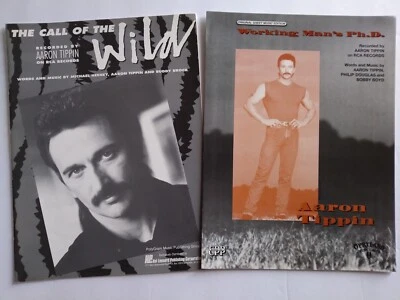 Aaron Tippin Call of the Wild & Working Man’s Ph.D. Male Country Sheet Music - Image 1 of 4