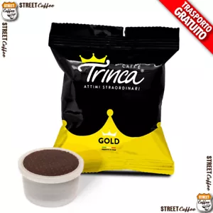 200 Kaffeepads Kaffee Kapseln Trinca Gold Kompatibel Lavazza espresso point - Bild 1 von 9