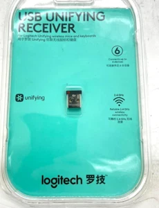 New Logitech Unifying USB Receiver for Keyboard & Mice X002F8BMZD - Picture 1 of 2