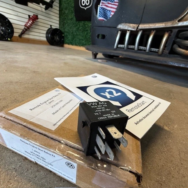 (1) Kit arranque remoto original Volkswagen 3CN-065-760 igual que concesionario Foto 1 de 4