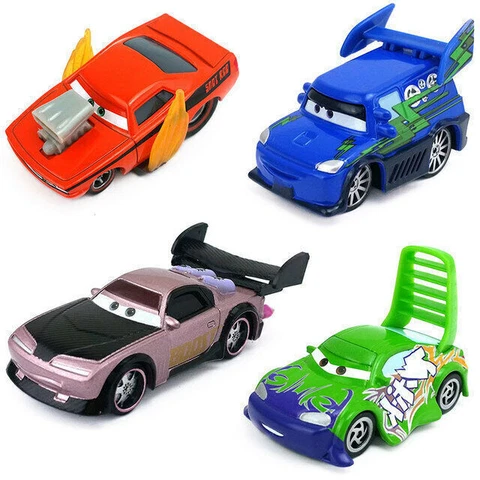 Disney Pixar Movie Cars Diecast Boost, DJ, Wingo, Snot Rod,  Toy Car Cover