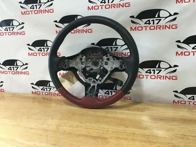 Volante Subaru BRZ tS 2018 rojo oscuro y negro *defecto* OEM 0204 Foto 1 de 4