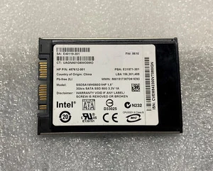 INTEL SSDSA1MH080G1HP 80GB 1.8" SATA/SSD Internal Solid State Drive Tested - Picture 1 of 4