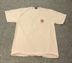 Stussy Designs Flower Pocket Tee Mens XL Pink Short Sleeve - Picture 1 of 8