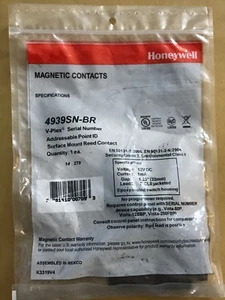 NEW Honeywell 4939SN-BR Brown V-Plex Addressable Surface Mount Magnetic Contact - Picture 1 of 6