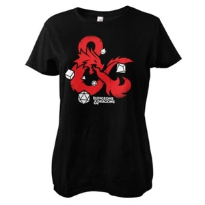 Officially Licensed Dungeons & Dragons - D&D - Dices Women T-Shirt S-XXL Sizes - Picture 1 of 1