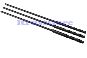 3PC 25" EXTRA LONG REACH DRILL BIT SET KIT FOR WOOD DRILLING BELL HANGER HANGING - Imagen 1 de 3