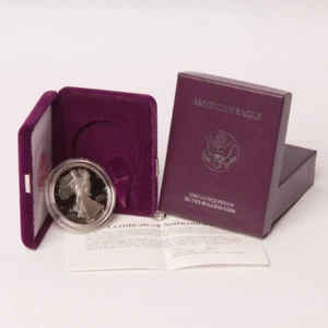 1990-S Silver American Eagle Dollar Proof - Picture 1 of 3