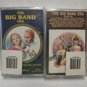 The Big Band Era Volumes 1 and 2 Audio Cassette Tapes Miller James Dorsey more - Picture 1 of 5