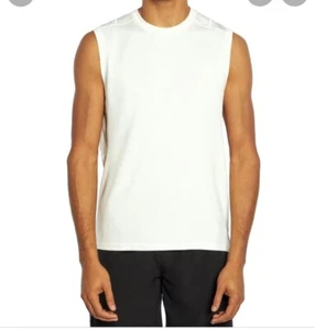 NWT Marika Men's Balance Collection Strike Out Tank XXL Back & White - Picture 1 of 3