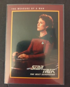 1991 STAR TREK THE NEXT GENERATION TNG #44 The Measure Of A Man - Picture 1 of 5