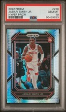2022 Panini Prizm Jabari Smith Jr. #228 HYPER RC ROOKIE PSA 10