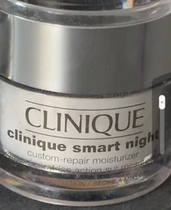 Clinique Smart Night Custom Repair Moisturiser Dry Combination 50ml Missing Box - Picture 1 of 6