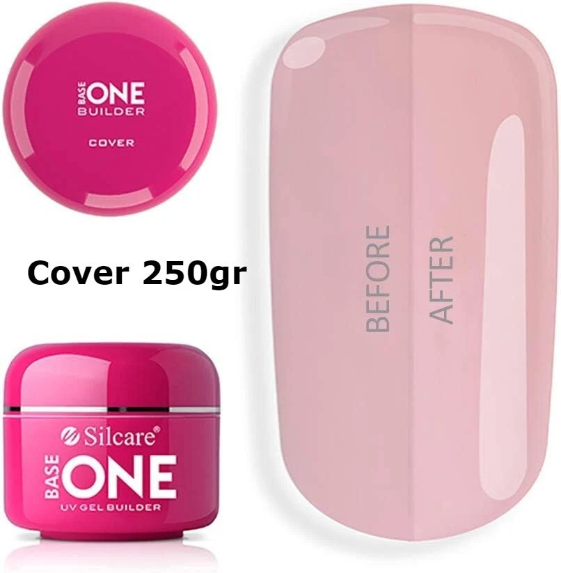 Silcare gel UV  Unghie Costruttore Monofasico Builder Cover  250gr Nails - Immagine 1 di 1