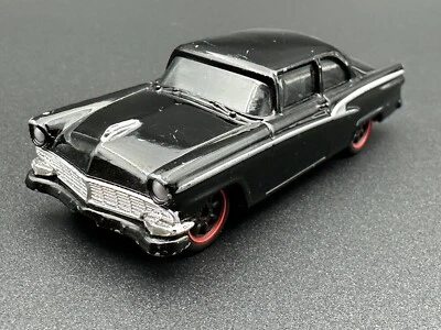 56' Ford Victoria 2016 Mattel  Fast & Furious  black with redline tires  FF015 - Image 1 of 4