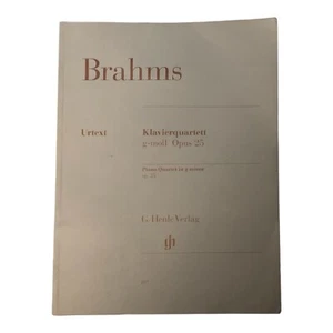 Piano Quartet In G Minor Op. 25 Johannes Brahms Piano Quartet Set - Imagen 1 de 3