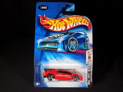 2003 Hot Wheels Final Run Lamborghini Diablo Red 9/12 Final Run Edition #203 - Image 1 of 4
