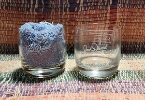 2 JACK DANIELS HIGH BALL GLASSES 3-1/4" TALL - Bild 1 von 3