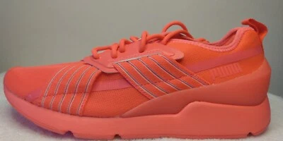 Puma Zapatillas Mujer 8.5 Muse X2 Translúcido 371982-01 Naranja/Rosa Foto 1 de 4