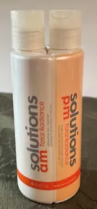Avon Solutions 6.8 oz AM Total Radiance Refreshing & PM Makeup Removing Cleanser - Picture 1 of 9