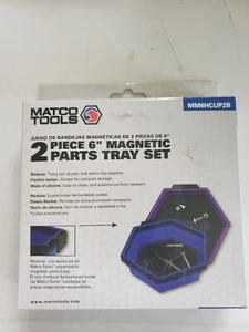 Matco Herramientas MM6HCUP2B 2 Piezas 6" Juego Bandeja Piezas Magnéticas - Imagen 1 de 3