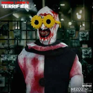 Terrifier Art the Clown Mezxo Deluxe One:12 Collective Action Figure *PRE-SALE* - Picture 1 of 10