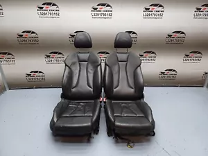 ☑️ SEDILI ANTERIORI IN PELLE NERA AUDI A3 8V CABRIO 2013-2016 5Q3881105C - Foto 1 di 24