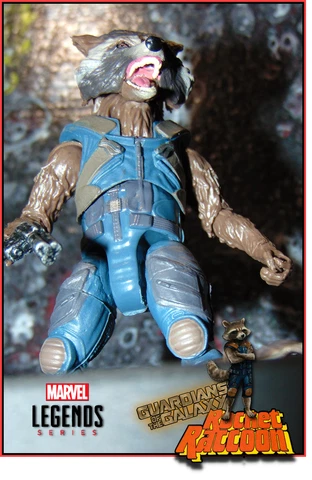MARVEL LEGENDS ROCKET RACCOON GUARDIANS GALAXY VOL 2 MANTIS WAVE NO BAF LOOSE Cover