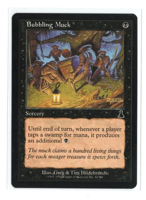 MTG - Bubbling Muck - Normal - Urza's Destiny - LP - Image 1 of 2