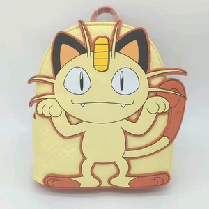 Mini Mochila Cosplay Loungefly Pokemon Meowth Correas Ajustables Etiqueta Dura - Imagen 1 de 10