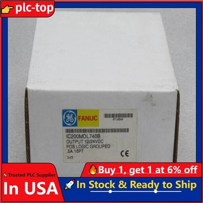 1PC New GE FANUC IC200MDL740B PLC Module In Box Fast Shipping - Image 1 of 2