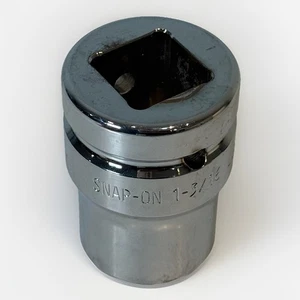 Snap On LES383 #38, 1-3/16” SAE Hex 12 Pt. 1” Drive Spline Socket USA Inv. A - Picture 1 of 11