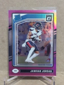 2024 Donruss Optic Pink Rated Rookie #247 Jawhar Jordan - Foto 1 di 2