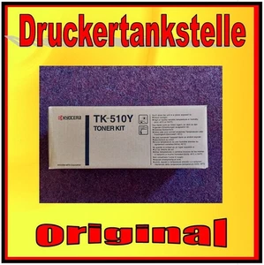 Original Color Laser Toner Kyocera TK-510 Y Yellow FS-C 5020 5025 5030 - Picture 1 of 2