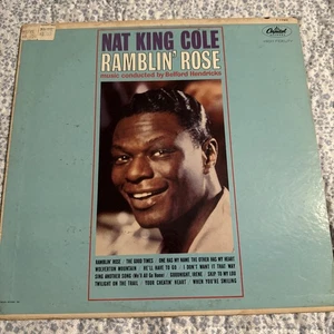 Nat King Cole "Ramblin' Rose" LP - 1962 Capitol Records (T-1793) Record Vinyl - Picture 1 of 3