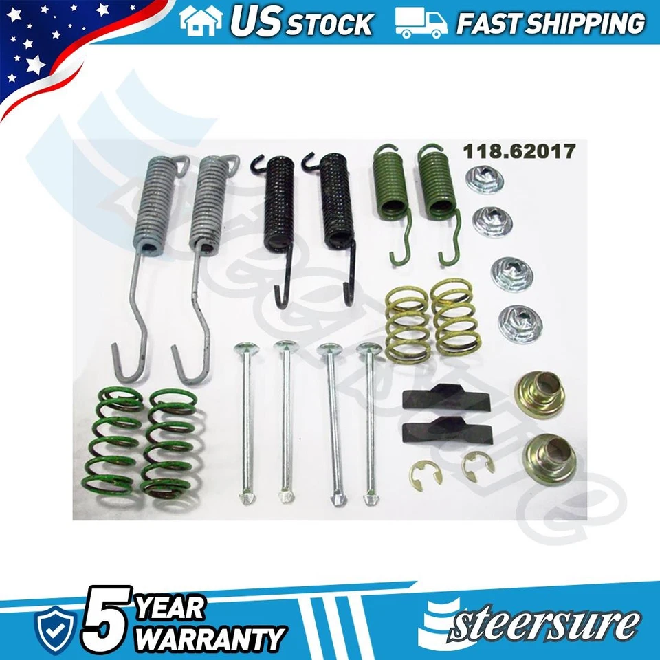 Kit de herrajes de freno de tambor trasero Centric Parts para Chevrolet Blazer 1987-1991 Foto 1 de 4