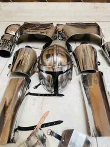 Costume Mandaloriano Full Body Armor ispirato a Star Wars Halloween Armatura Regalo - Foto 1 di 3