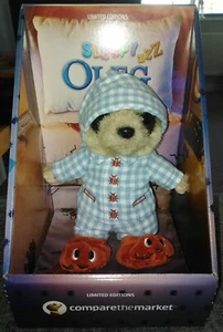Neu Sleepy Oleg Compare the Market Erdmännchen Spielzeugkiste Papiere Zertifikat 2020 - Bild 1 von 4