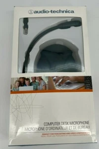 Audio-Technica ATR4750 3.5mm Omnidirectional Condenser Microphone For Podcasting - Picture 1 of 5