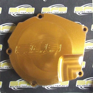 Kawasaki KX 250 (2005-2012) SFB Racing Billet Alloy Ignition Flywheel Cover GOLD - Picture 1 of 1