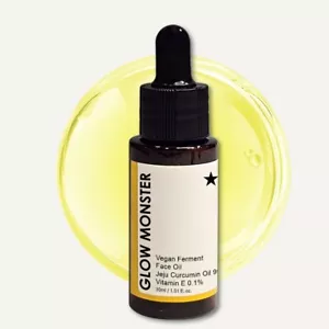 Glow Monster Vegan Fermented Face Oil Jeju Curcumin Oil 99.9% 30ml - Picture 1 of 4